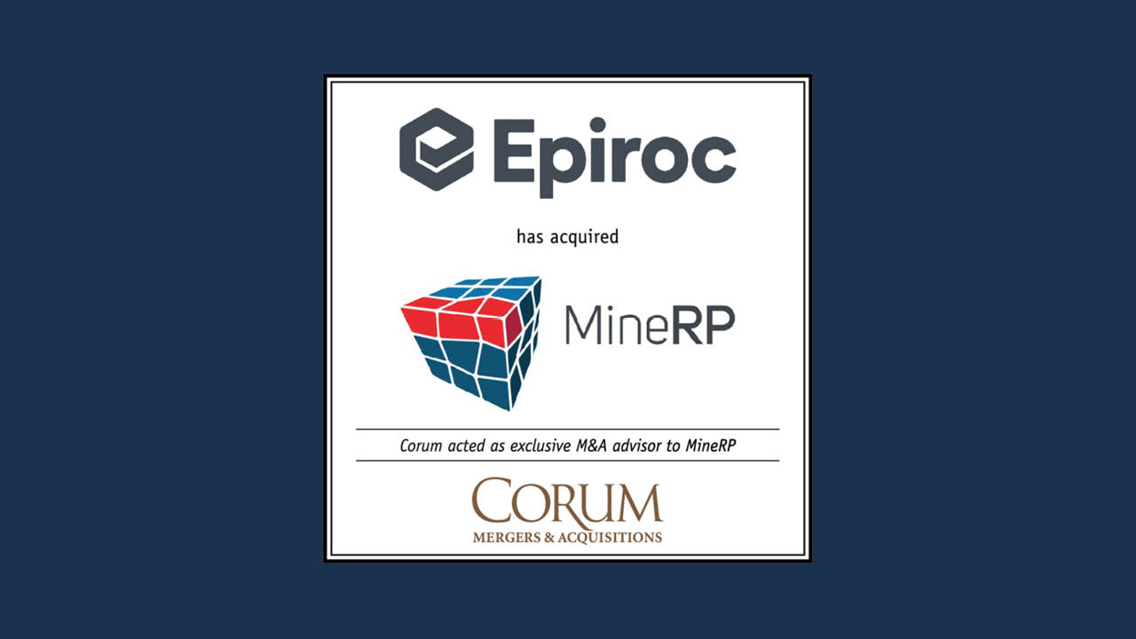 Epiroc Completes Acquisition of Corum Client MineRP Corum Group